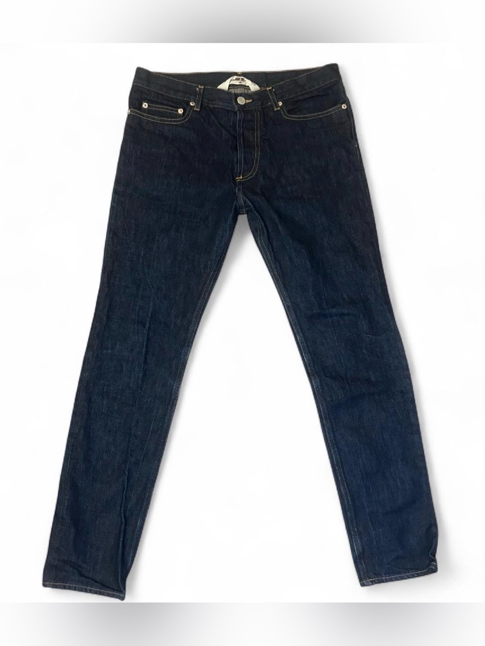 Golden Goose GGDB Denime Fit Dark Wash Straight Leg Denim Jeans Made In Italy S